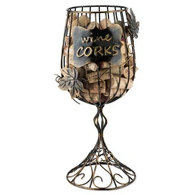 True Vino Wine Glass Cork Holder Display