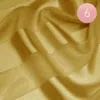Truedames 6pcs - Sheer Satin Striped Lightweight Scarf In Yellow