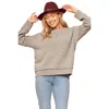 Truedames A Multicolor Knit Sweater In Brown