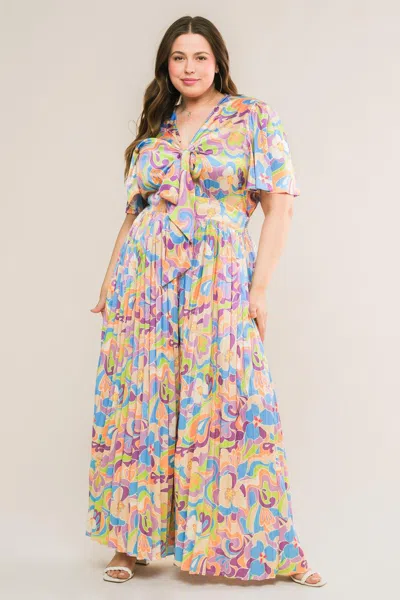 Truedames A Secret Place Woven Jumpsuit In Multi