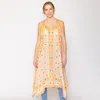Truedames Abstract Print Sleeveless Maxi Dress In Animal Print