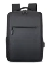 Truedames Adjustable Straps Oxford Cloth Backpack Bag In Black