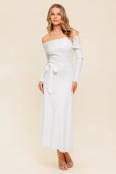 Truedames All A Fantasy Sweater Midi Dress In Multi
