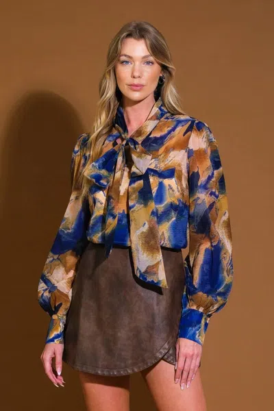 Truedames Always Celebrating Woven Top In Multi