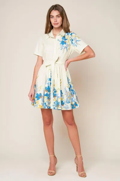 Truedames Always Remarkable Woven Mini Dress In Multi
