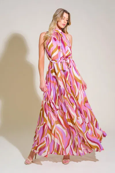 Truedames As Time Goes By Woven Maxi Dress In Multi