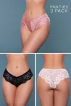 Truedames Aurora Brief 3 Pack In Multi