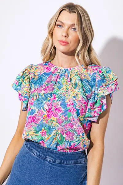 Truedames Aware Of This Woven Top In Multi