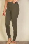 Truedames Basic Solid Leggings In Gray