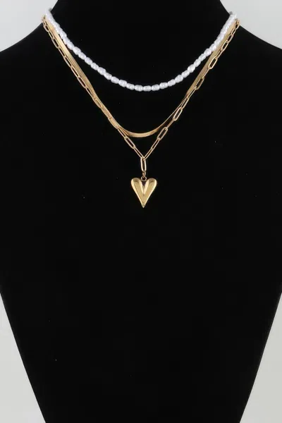 Truedames Be My Heart Pendant Necklace In Gold