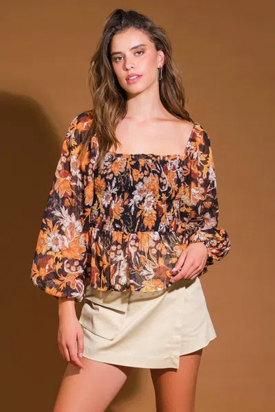 Truedames Beaming Perfection Woven Top In Black