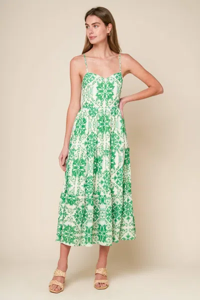 Truedames Beyond Elegant Woven Midi Dress In Multi
