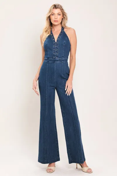 Truedames Blue Reverie Denim Jumpsuit