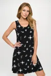 Truedames Bns Missy Tank Dress In Black