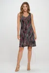 Truedames Bns Missy Tank Dress In Red