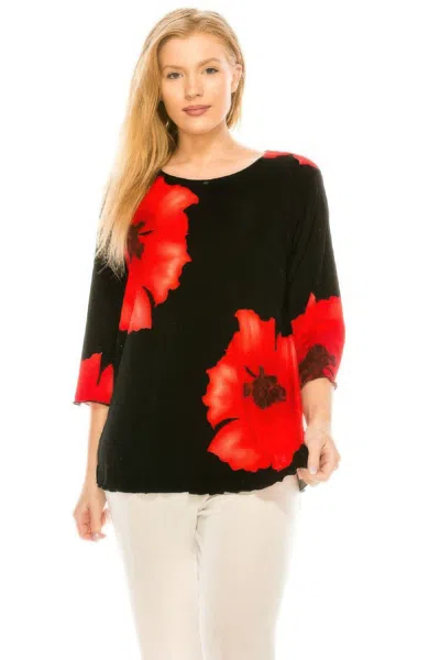 Truedames Bns Print Missy Tank Dress In Black