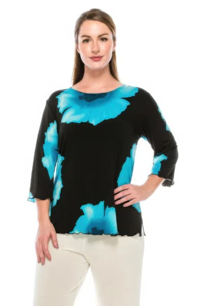 Truedames Bns Print Missy Tank Dress In Blue