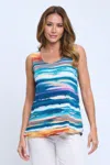 Truedames Bns Print Sleeveless Tank Top In Multi