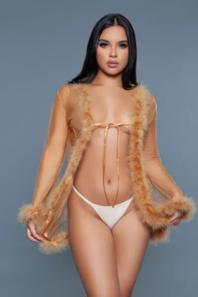 Truedames Bou Robe In Brown