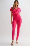 Truedames Break The Ice Jumpsuit In Pink