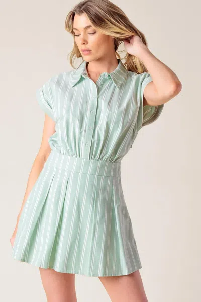 Truedames Bridget La France Woven Romper In Multi