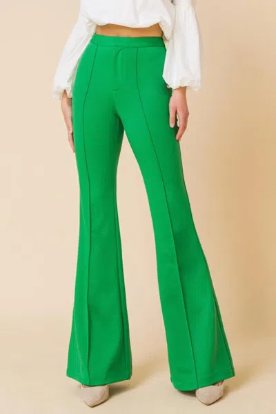 Truedames But Better Flare Pants In Green