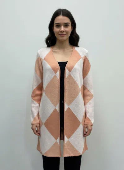 Truedames By Design Open Cardigan Sweater In Multi
