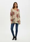 Truedames By Design Pull Over Sweater In Beige