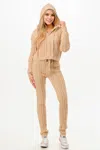 Truedames Cable Hoodie Sweater 2pcs Set In Multi