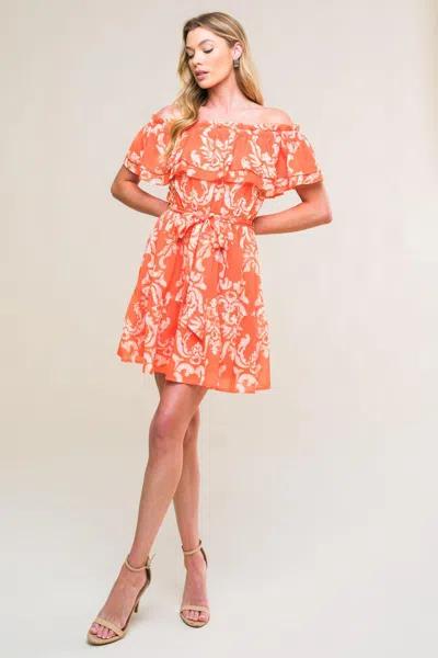 Truedames Captivating Always Woven Mini Dress In Multi
