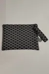 Truedames Carry Your Love Plaid Wristlet In Black