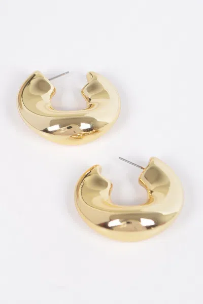 Truedames Ccb Ear Cuff Earring In Gold