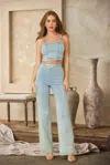 Truedames Chain Strap Detail Sets In Blue