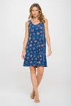 Truedames Chic Ity Tank Dress In Multi