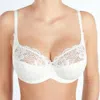Truedames Classic Lace Full Coverage Bra In White