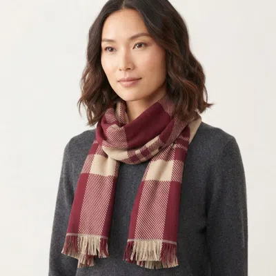 Truedames Classic Reversible Plaid Pattern Print Shawl Wrap Scarf In Multi