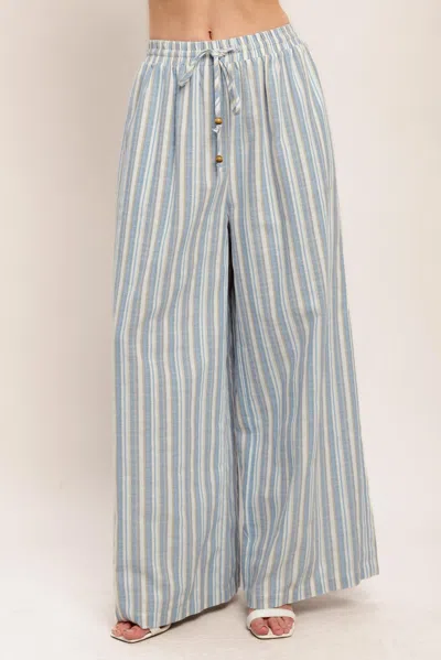 Truedames Coastal Day Strip Woven Pants In Multi