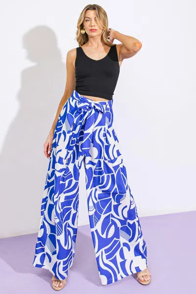 Truedames Coffee Chats Woven Pants In Multi