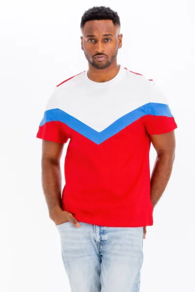 Truedames Color Block Tshirt In Black