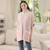 Truedames Colored Edge Front Pockets Zipper Jacket In Pink