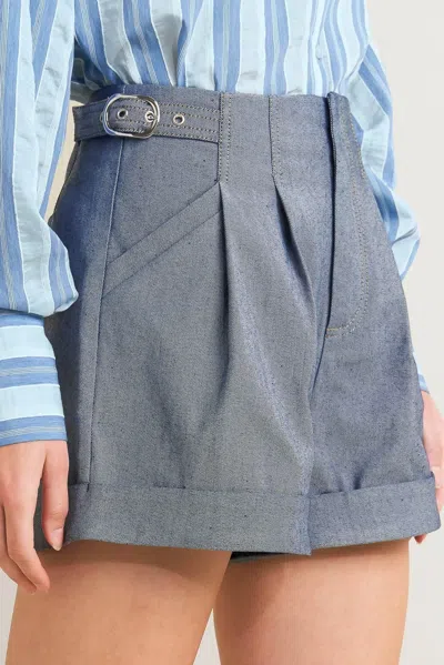 Truedames Confidently Cool Tailored Woven Short In Gray