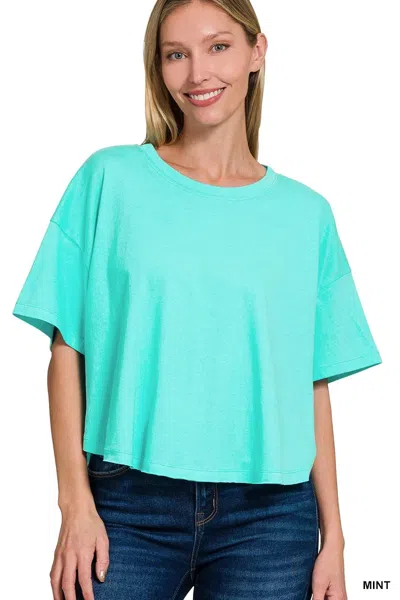 TRUEDAMES COTTON ROUND NECK SHORT SLEEVE T-SHIRT