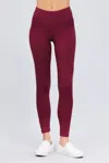 Truedames Cotton Spandex Leggings In Purple