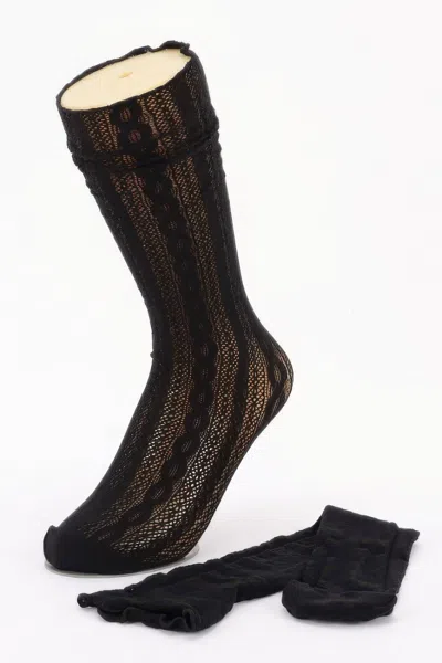 Truedames Cotton Stretch Socks In Black