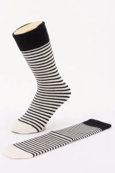 Truedames Cotton Stretch Socks In Black