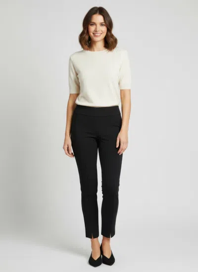 Truedames Counterparts Pull On Solid Pants In Black