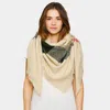 Truedames Cozy Plaid Winter Blanket Scarf In Neutral
