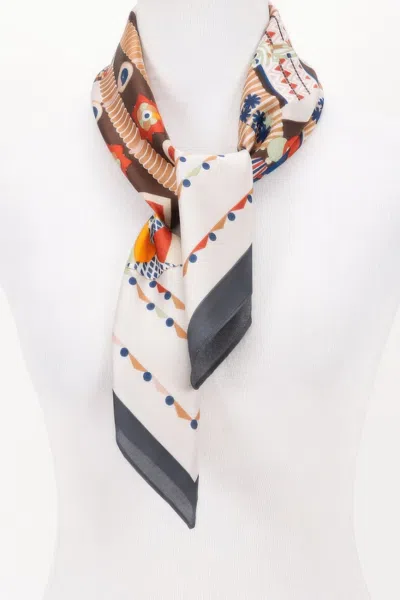 Truedames Creative Multi Print Bandana For Effortless Flair In Black