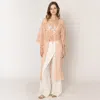 Truedames Crochet Cardigan In Brown