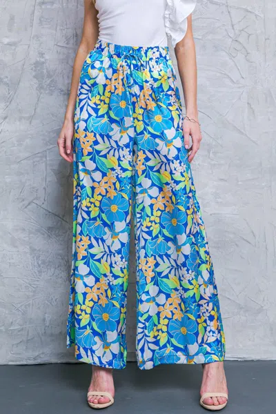 Truedames Cruising Through Woven Pants In Blue